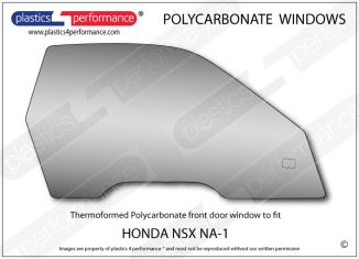 HONDA - NSX NA1 - Lexan Polycarbonate right front door window