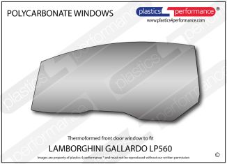 LAMBORGHINI - Gallardo LP560 - Lexan Polycarbonate left front door window