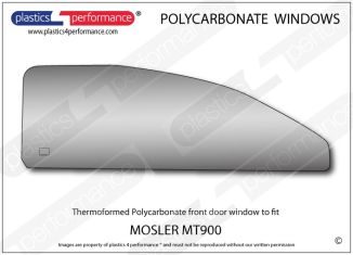 MOSLER MT900 - Lexan Polycarbonate right front door window