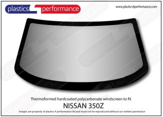 NISSAN - 350Z - Lexan Polycarbonate front windscreen