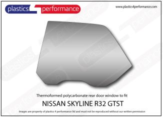 NISSAN - Skyline R32 GTST - 4 Door - Lexan Polycarbonate left rear door window