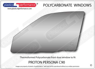 PROTON - Persona C90 - Lexan Polycarbonate left front door window