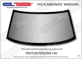 PROTON - Persona C90 - Lexan Polycarbonate rear screen
