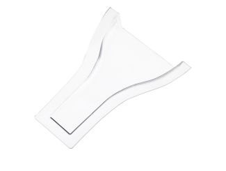 Naca Vent - Low drag NACA air intake from Plastics 4 Performance, Clear version