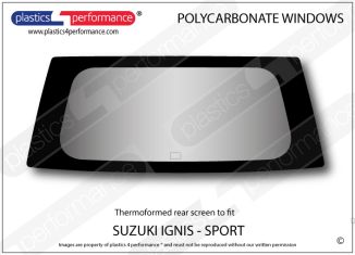 SUZUKI - Ignis - Lexan polycarbonate rear screen