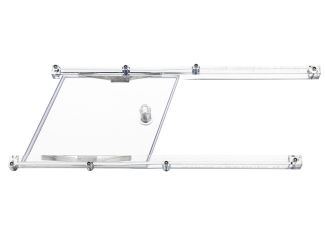 WRC - R5 Rally Homologated Lexan Polycarbonate window slider kit from Plastics 4 Performance