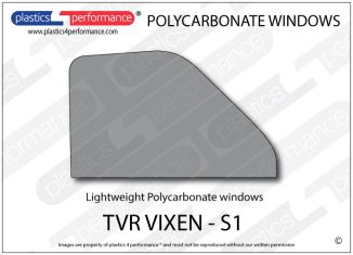 TVR - Vixen S1 - Lexan Polycarbonate right front door window