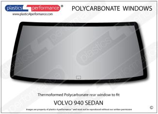 VOLVO 940 Sedan - Lexan Polycarbonate rear window