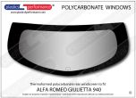 ALFA ROMEO Giulietta 940 - Lexan Polycarbonate rear window