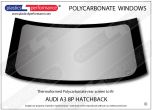 AUDI - A3 8P Hatch - Lexan Polycarbonate rear screen