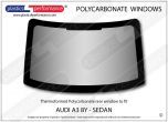AUDI A3 / S3 / RS3 8Y Sedan - Lexan Polycarbonate rear screen