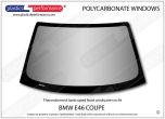 BMW - E46 Coupe - Hardcoated Lexan Polycarbonate front windscreen