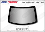 BMW - E46 Coupe - Lexan Polycarbonate rear screen