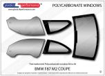 BMW - F87 M2 - Lexan Polycarbonate window kit