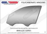 BMW - G20 3 Series Sedan - Lexan Polycarbonate left front door window