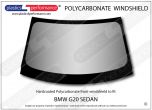 BMW - G20 3 Series Sedan - Hardcoated Lexan Polycarbonate front windscreen