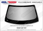BMW G87 M2 - Hardcoated Lexan Polycarbonate front windscreen