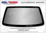 CITROEN - Saxo - Lexan Polycarbonate rear screen