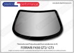 FERRARI - F430 GT2/ GT3 - Hardcoated Lexan Polycarbonate front windscreen
