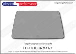 FORD - Fiesta Mk1 - Lexan polycarbonate rear screen