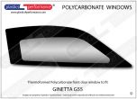 GINETTA G55 - Lexan Polycarbonate right front door window