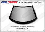 HONDA - NSX NA1 - Lexan Polycarbonate front windscreen