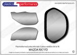 MAZDA - RX7 FD - Lexan Polycarbonate window kit