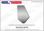 Nissan - 240 RS - Lexan Polycarbonate left mid side window