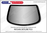 NISSAN - Skyline R33 - Lexan Polycarbonate rear screen