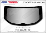 SEAT Ibiza MK4 6J - Lexan Polycarbonate rear window