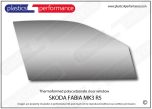 SKODA - Fabia R5 (MK3) - Lexan Polycarbonate right front door window