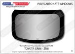 TOYOTA - GR86 (ZN8) - Lexan Polycarbonate rear window