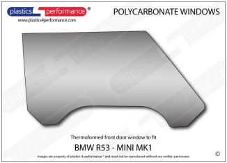 Mini Cooper MK1 (R50/R53) Lexan Polycarbonate windows - Plastics 4 ...