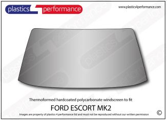 Ford Escort windscreen - Lexan Polycarbonate