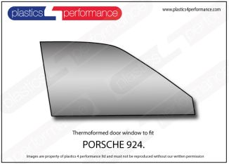 PORSCHE - 924 - Lexan Polycarbonate right front door window