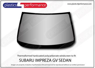 SUBARU - Impreza GV Sedan - Lexan front windscreen