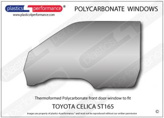 TOYOTA - Celica ST165 - Lexan Polycarbonate left front door window