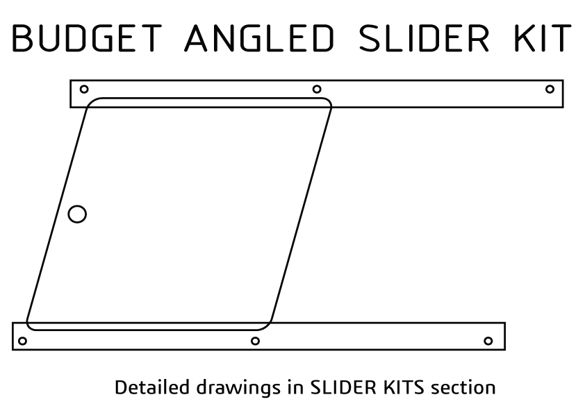 Plastics 4 Performance BUDGET slider kit                                                            