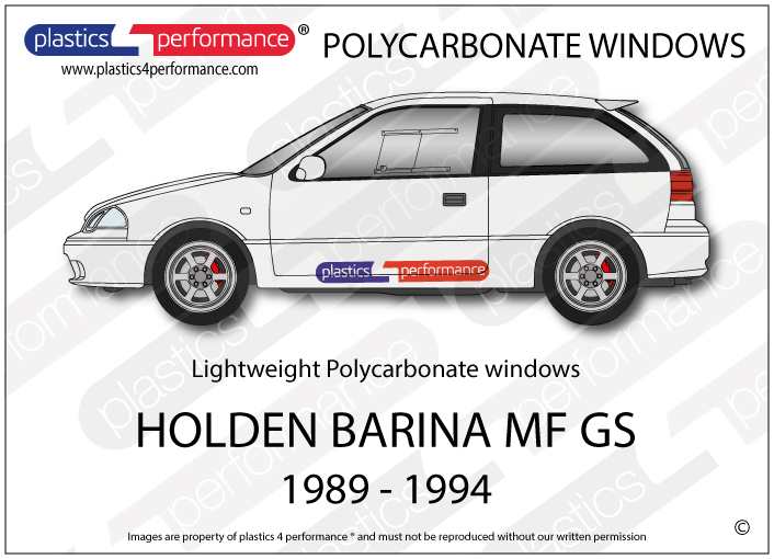 Holden Barina MF GS - 3dr Hatchback