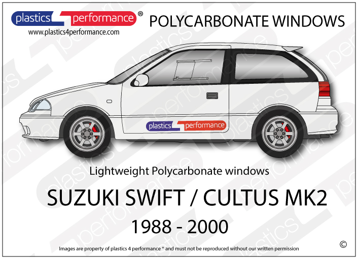 Suzuki Swift / Cultus MK2 - 3dr Hatchback